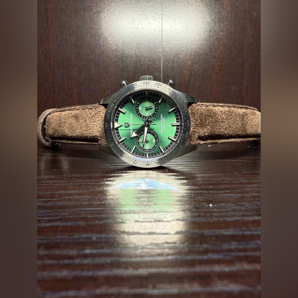 Pagani Design Chronograph, Seiko VK64 movement with FlyBack reset